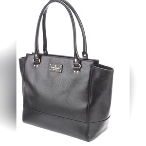 Kate Spade Black Pebbled Tote